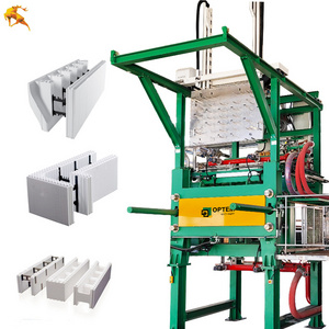 Robotic arm EPS cement composite icf block machine Icf block machinery equipment Icf block factory