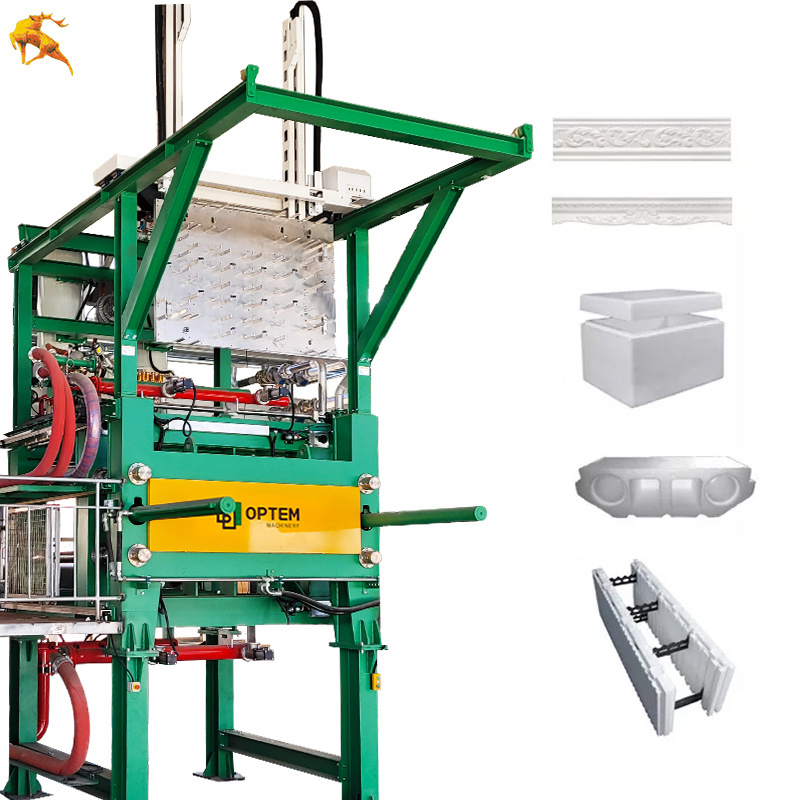 Robotic arm EPS Insulated ICF blocks foaming machine concrete composite icf block machine for ICF blocks