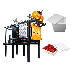 Automatic styropor EPS packing foam fish box making machine 20 litre thermocol styrofoam box machinery for ice