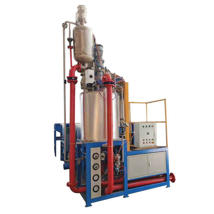 EPS pre expander polystyrene raw material beads foaming machine EPP Batch Pre-expander