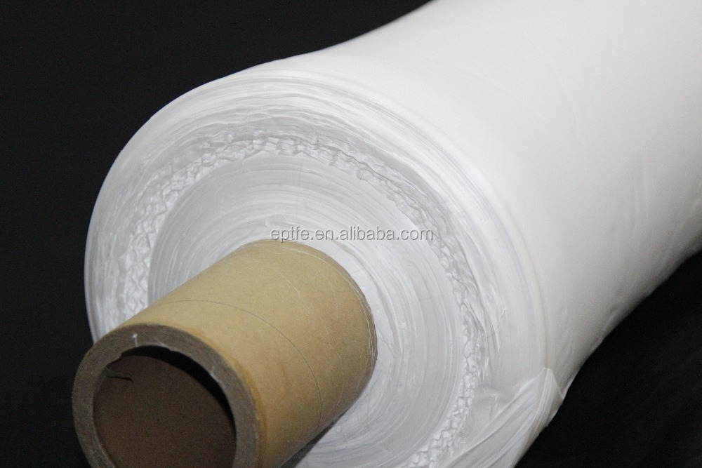 High Efficiency Micro Porous Water Proof Eptfe Membrane 100% Expended Ptfe for Filtration Application Natural White