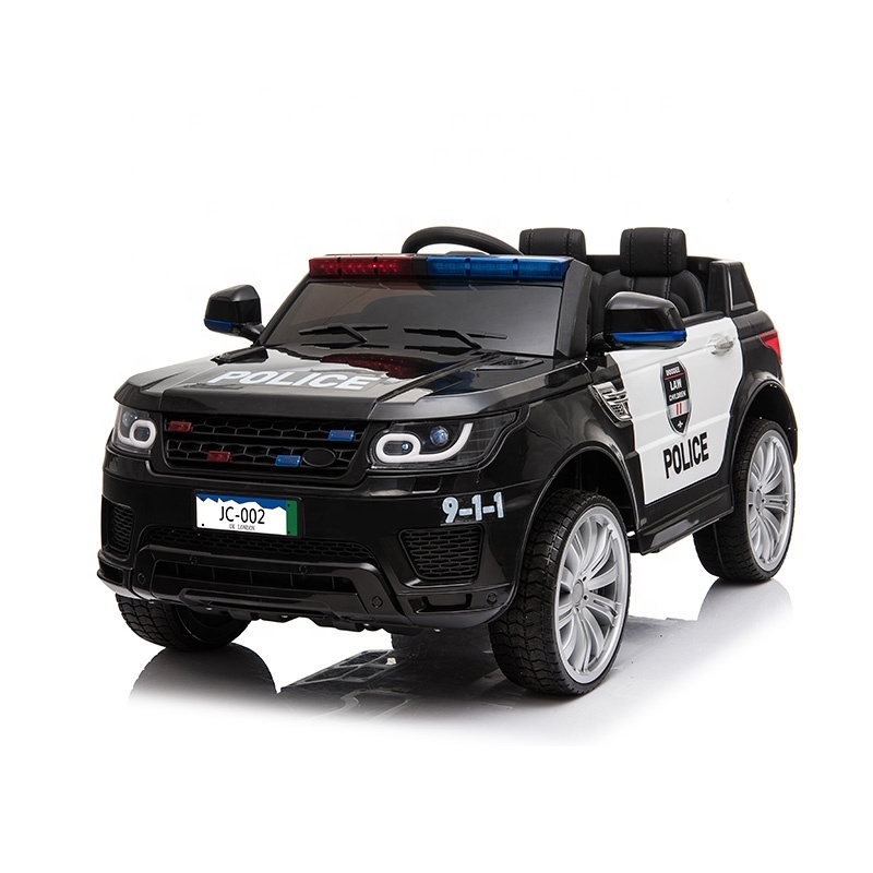 EPT Best Choice Products 2.4G RC Police Vehicle Open Doors Electric 12 Volt Ride On Car For Kids