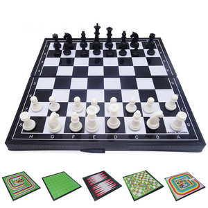 EPT Crazy Selling Multifunction 12 In 1 Game Luxury Chess Board Backgammon Ludo Chess and Checkers For Kids