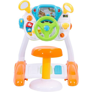 EPT Kids Baby Pretend Ride On Toy Steering Wheel Driving Car Simulator Steering Wheel Toy for Toddlers