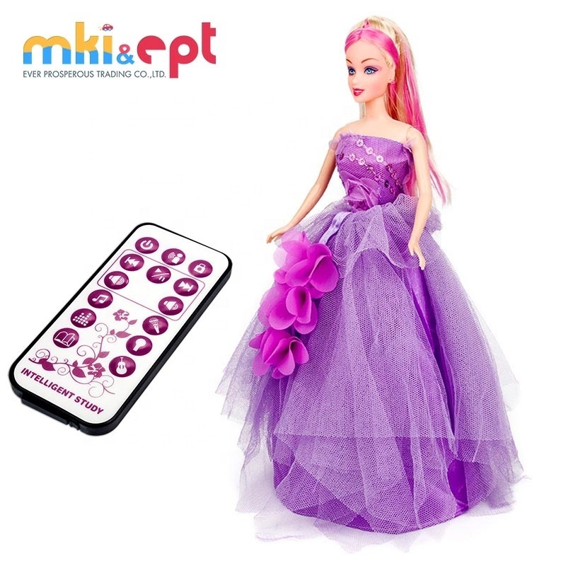 EPT Latest Fashion Intelligent Remote Control Singing Dolls For Girls