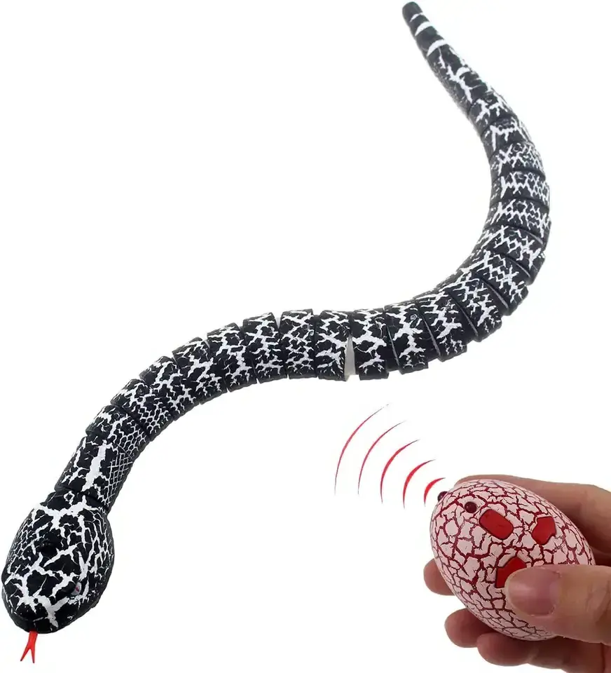 EPT Plastic Electronic Animal Model Toy Infrared Remote Control Snake