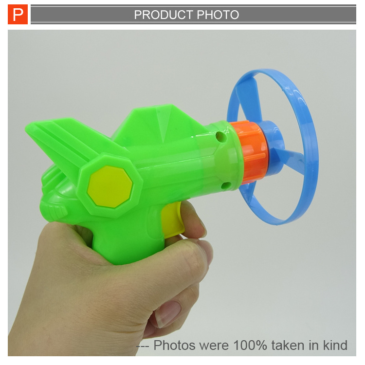 EPT Top Quality Kids Plastic Shooter Gun Toy Shooting Toys Flying Disc Saucer Ufo For Sale