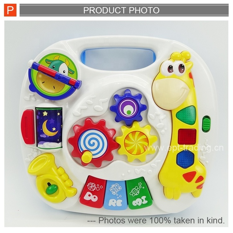 EPT Toys Musical Baby Learning Table Discovering Activity Baby Table Educational Game Toys