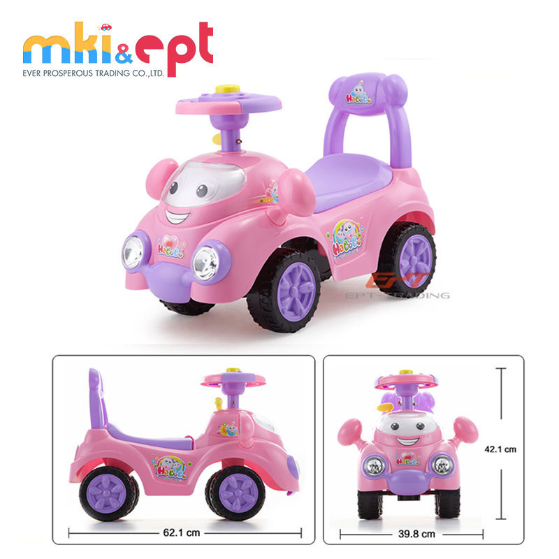 EPT Toys Brand new kid toy car slide ride on car for baby