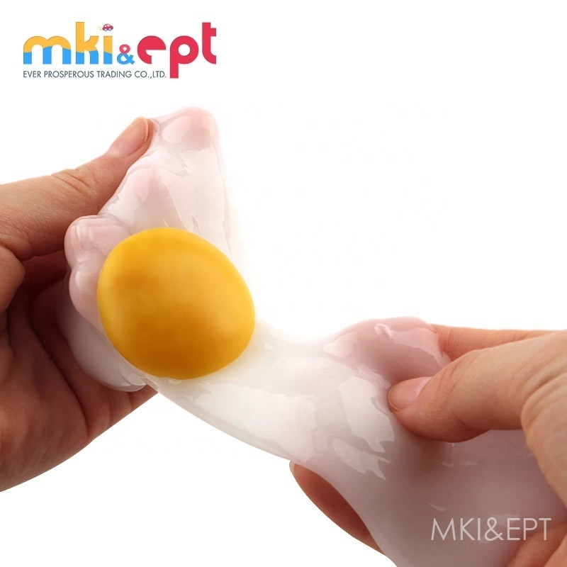 EPT Toys Educational Toys Plastic Soft and Non-sticky Cute Egg Shaped Magic Putty Slime