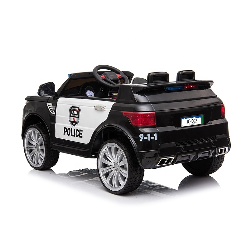 EPT Best Choice Products 2.4G RC Police Vehicle Open Doors Electric 12 Volt Ride On Car For Kids