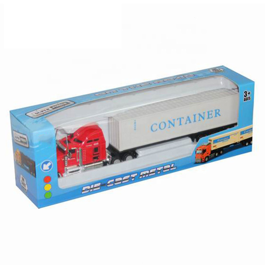 Hot selling kid 1:64 mini container truck toy