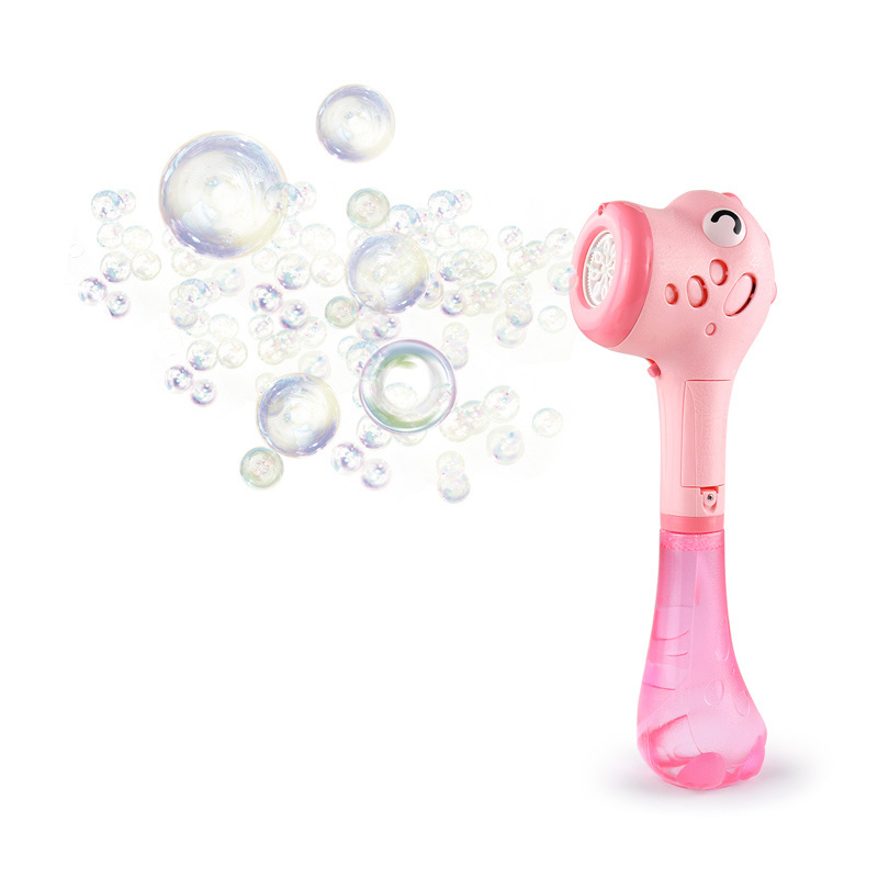 EPT Toys Battery Operated Bubble Blowing Machine Toys for Kids with Light and Music