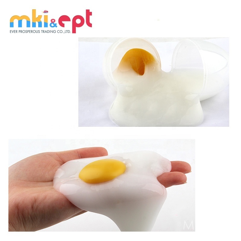 EPT Toys Educational Toys Plastic Soft and Non-sticky Cute Egg Shaped Magic Putty Slime