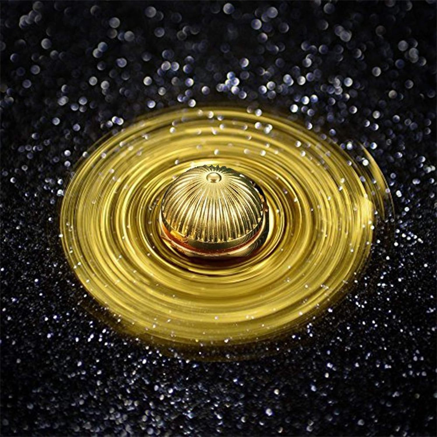 EPT Bulk Golden Gyro Ball Metal Fidget Spinner Toys For Children Anti Stress Metal Finger Hand Spinner Toys