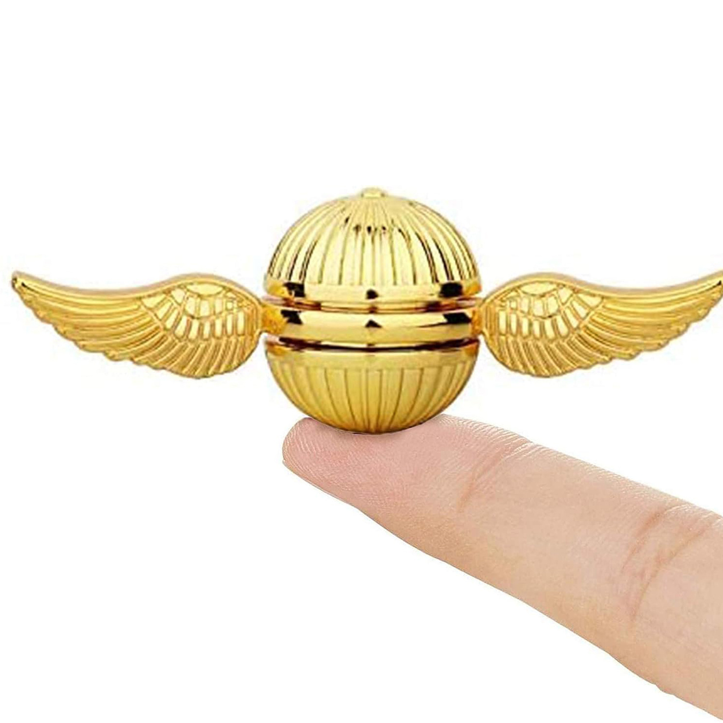 EPT Bulk Golden Gyro Ball Metal Fidget Spinner Toys For Children Anti Stress Metal Finger Hand Spinner Toys