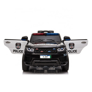 EPT Best Choice Products 2.4G RC Police Vehicle Open Doors Electric 12 Volt Ride On Car For Kids