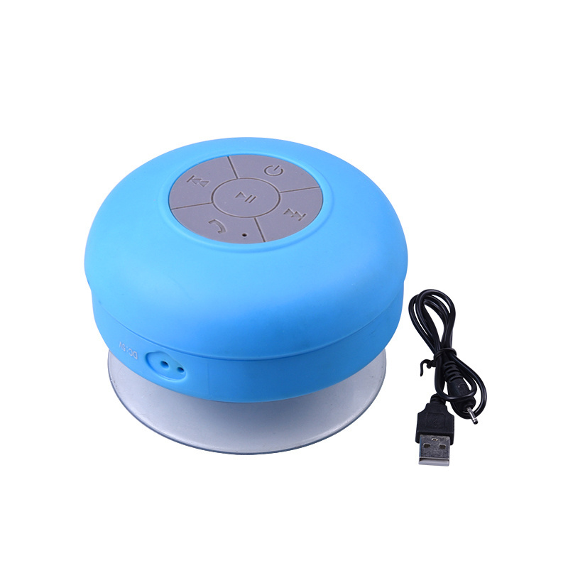 Wholesale Portable Shower Sucker Waterproof Sound Subwoofer Wireless Bluetooth Speaker Mobile Phone Mini Speaker