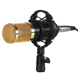 Bm 800 Microphone Studio Recording Kits Bm800 Condenser Microphone For Computer Phantom Power Karaoke Mic Sound Card