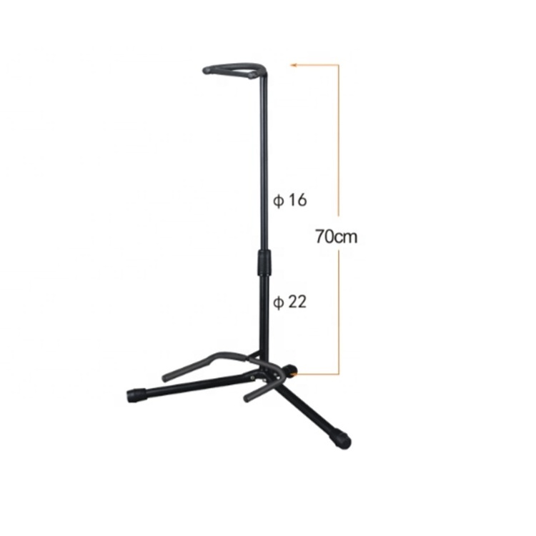 Guitar Stand Floor Universal for Acoustic Electric Guitars Bass Banjos Rotate to Adjust Height with Neck Holder