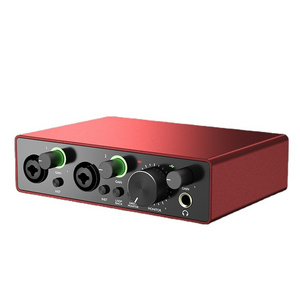 AMACEX X2 Professional external recording studio live sound card