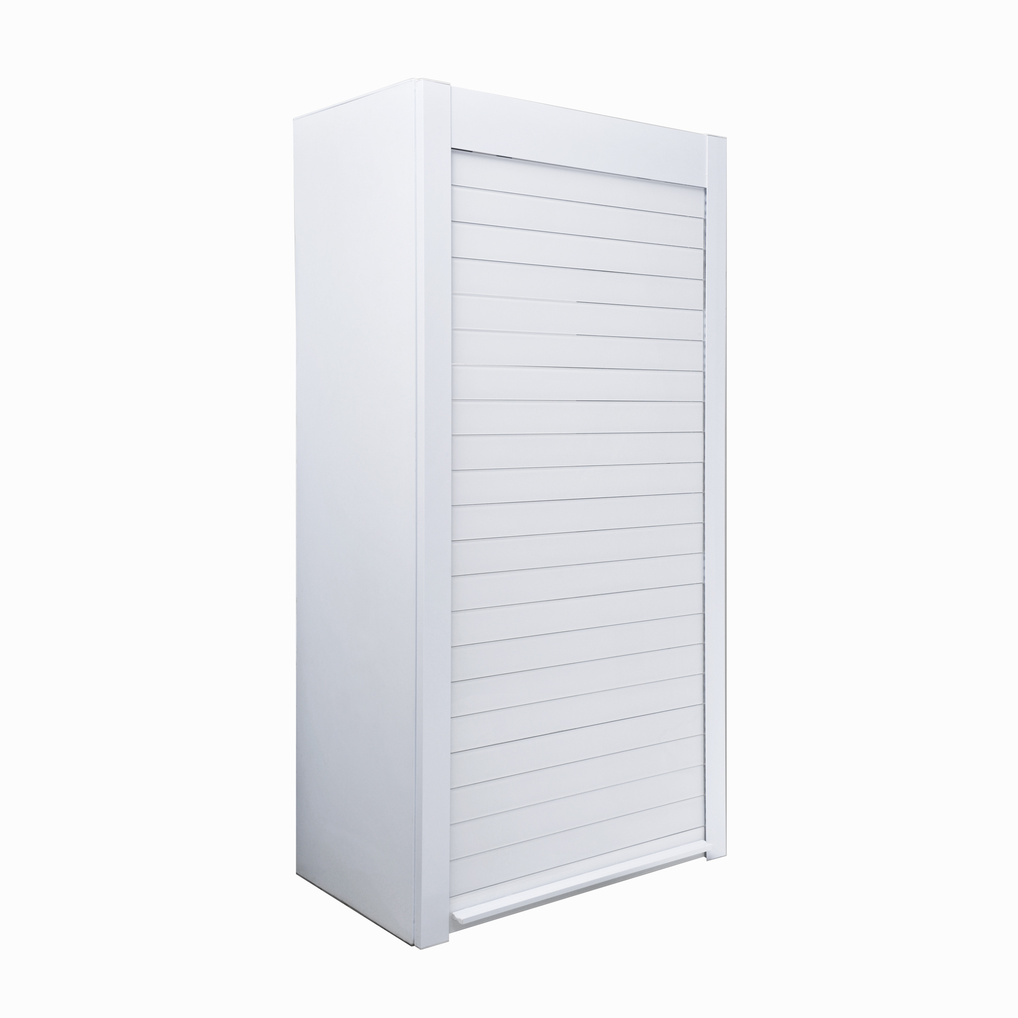 Kitchen Tempered Frosted Glass Rolling Shutter Door