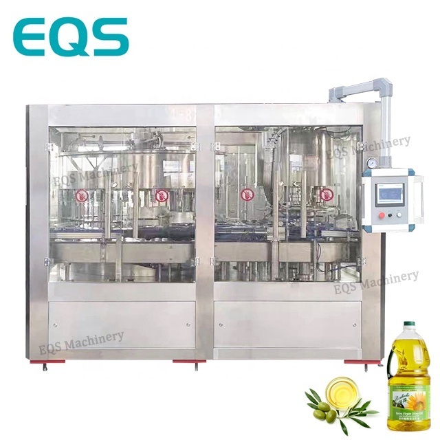 High Speed Customized BPH Fully Automatic Edible Food Cooking Liquid Vegetable Olive Oil Plastic Bottle Filling Machine