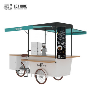 Popular EQT Coffee Bike Mobile Food carts for sale