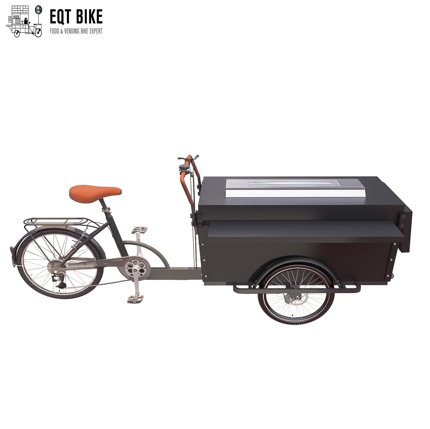 Factory Price Ice Cream Cart Mobile Coffee Electric Bike Food Tricycle Taco Hot Dog Stand Electric Food Cart