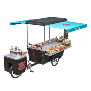 Reverse Trike Hot Dog bike Barbecue Bike Hot Dog Trolley Bike Sales