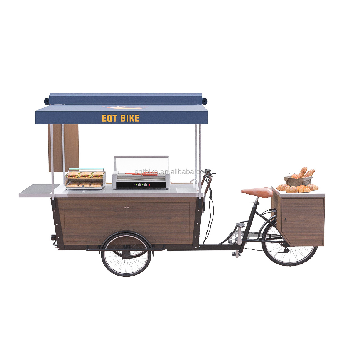 Hot Sale Chinese Outdoor Hot Dog Food Carts Bike