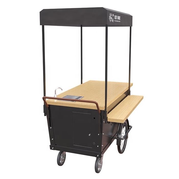 Food  Beverage Factory Mobile Coffee Cart Bike Food Cart