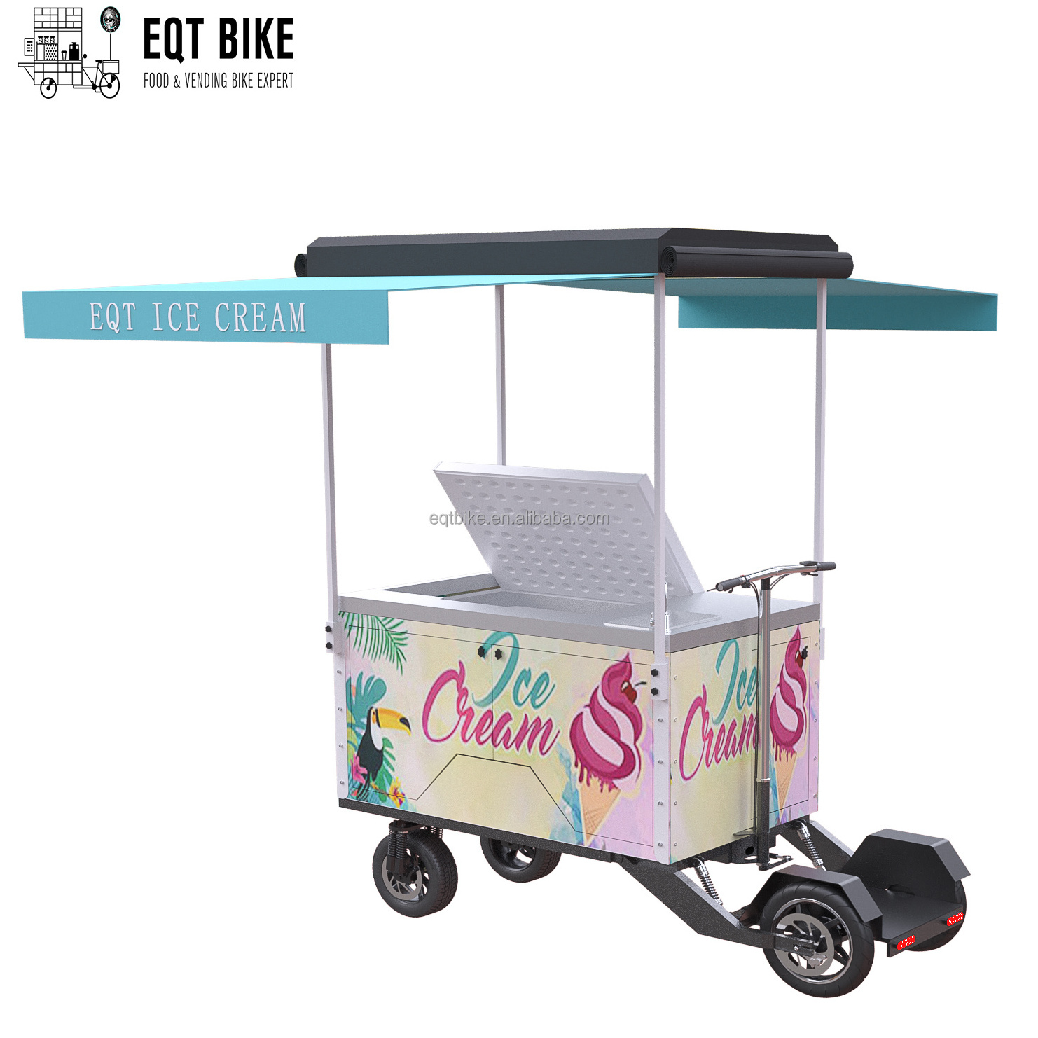 2022 soft ice cream making truck/ hot sale ice cream moveable car/ motor bike ice cream machine