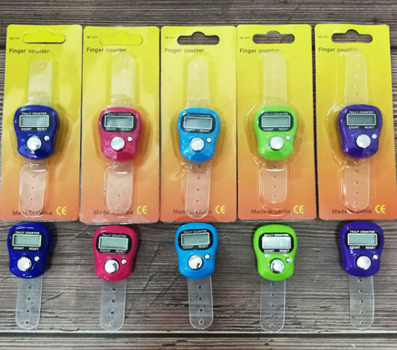 Top Quality Stitch Marker And Row Finger Counter LCD Electronic Digital Tally Counter