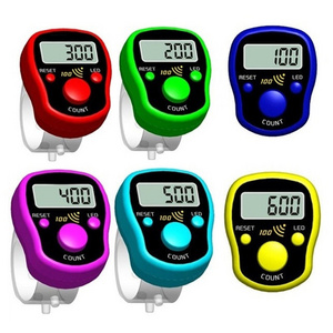 Hand Tally Counter  5 Digit Resettable Number Clicker Golf Hand Tally Click Counter