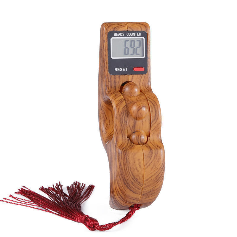 New arrival Digital tasbih buddha bead finger counter electronic Counting Machine for Buddhist Meditation