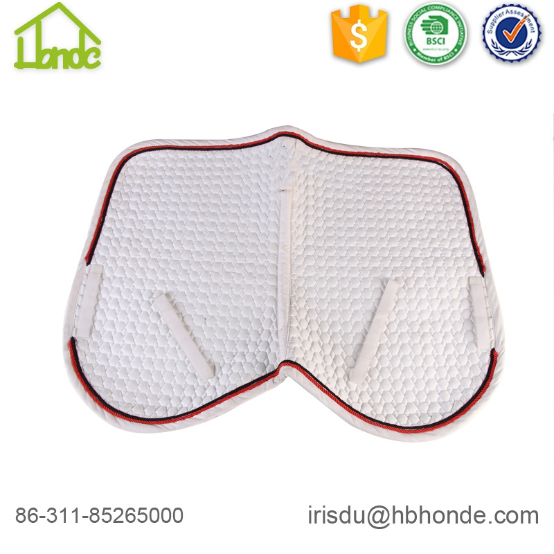 High Quality Pure Cotton Design Horse Saddle Pad