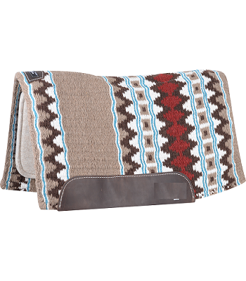 Western Saddle Pad felt Blanket New Zealand Wool styles pattern Top Equestrian Brand Riding House Kanpur India wholesale