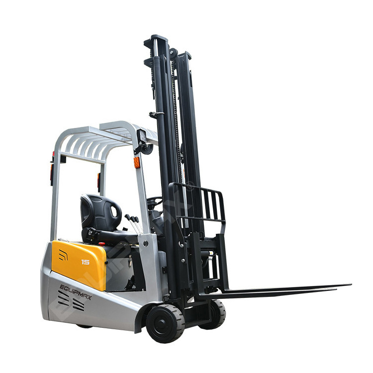 Equipmax 1.0 ton 1.5 ton small portable electric forklift mini forklift