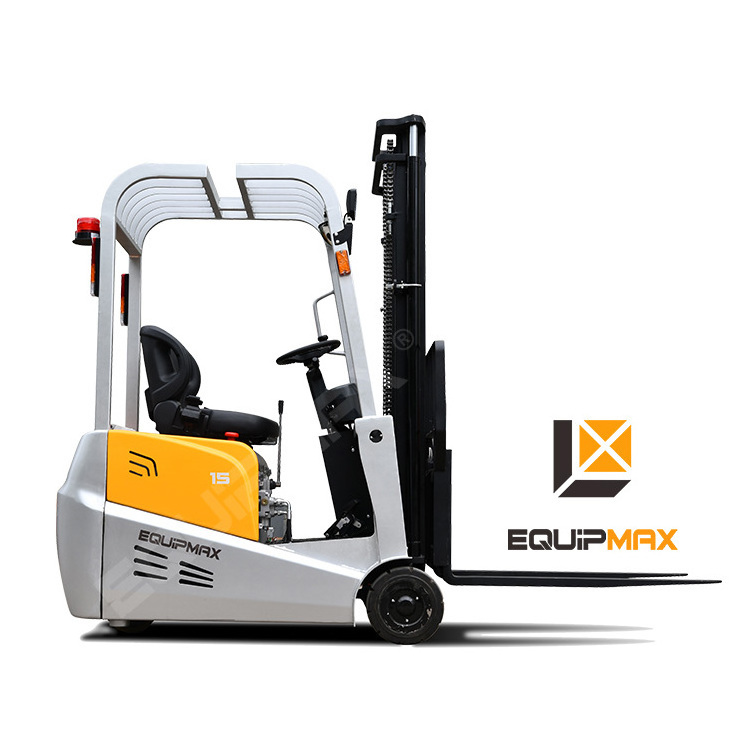 Equipmax 1.0 ton 1.5 ton small portable electric forklift mini forklift