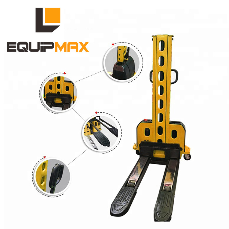 Equipmax 500KGS self loading electric stacker to load and unload the cargoes by the truck