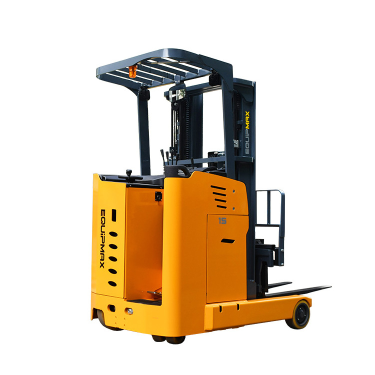 Equipmax 2 ton reach truck forklift with USA Curtis controller and CE certificate