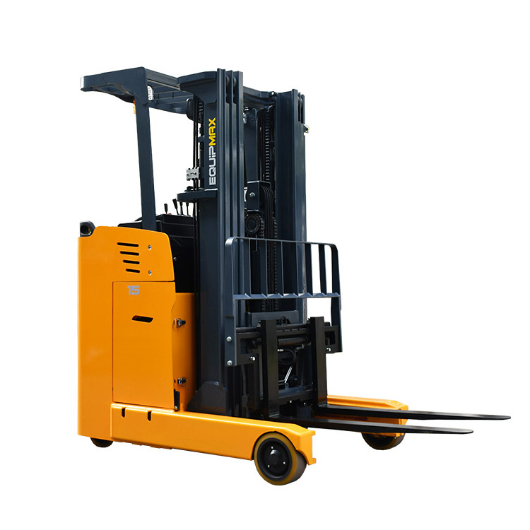 Equipmax 2 ton reach truck forklift with USA Curtis controller and CE certificate