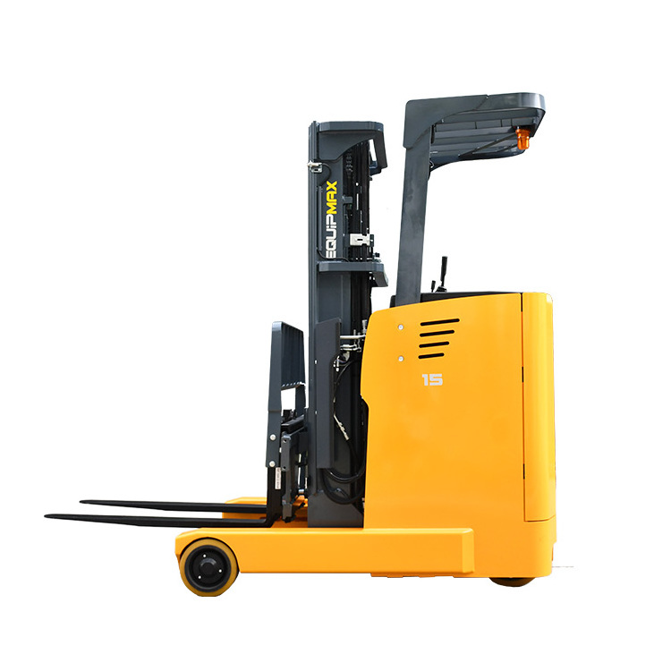 Equipmax 2 ton reach truck forklift with USA Curtis controller and CE certificate