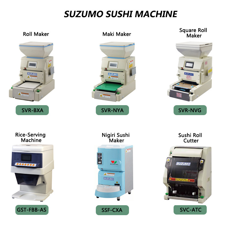 California automatic Suzumo SVR-BXA sushi roll machine sushi robot sushi machine