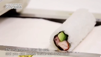 Suzumo SVR-BXA Sushi Robot Roll Sushi California kimbap  Roll Making Machine