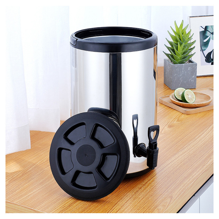 Bubble Milk Tea Stainless Steel Food Bucket