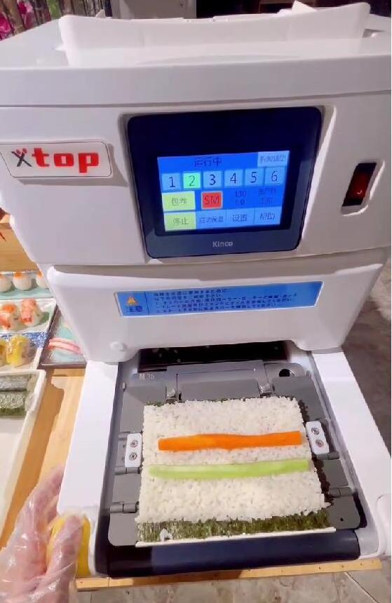 X-TOP Metos LUX-R1 Sushi Roll Robot Automatic Sushi Maker Machine