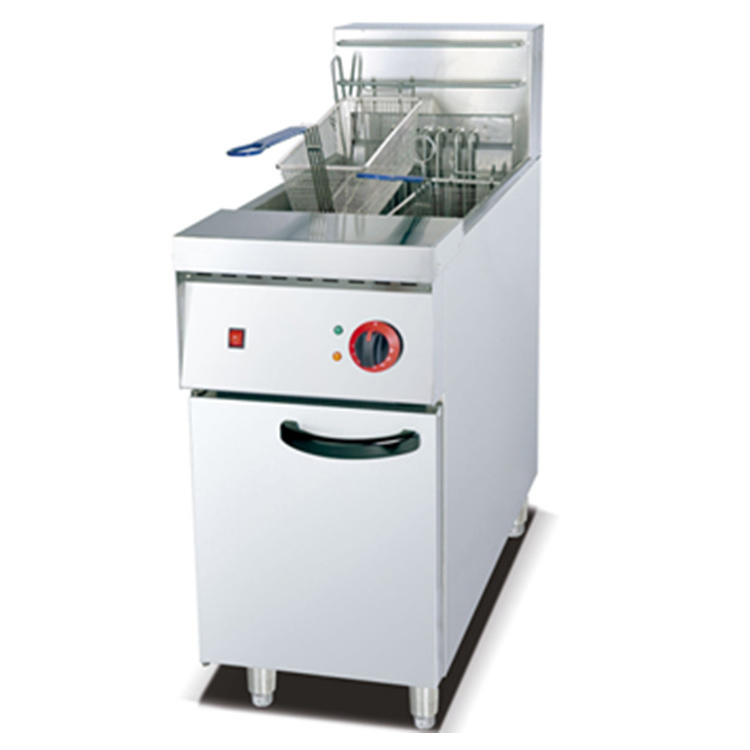 AIibaba Recommend*  Commercial electric single tank 2 basket mcdonalds deep fryer