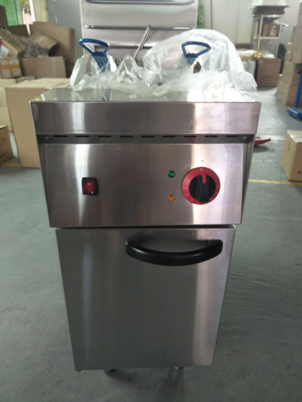 AIibaba Recommend*  Commercial electric single tank 2 basket mcdonalds deep fryer